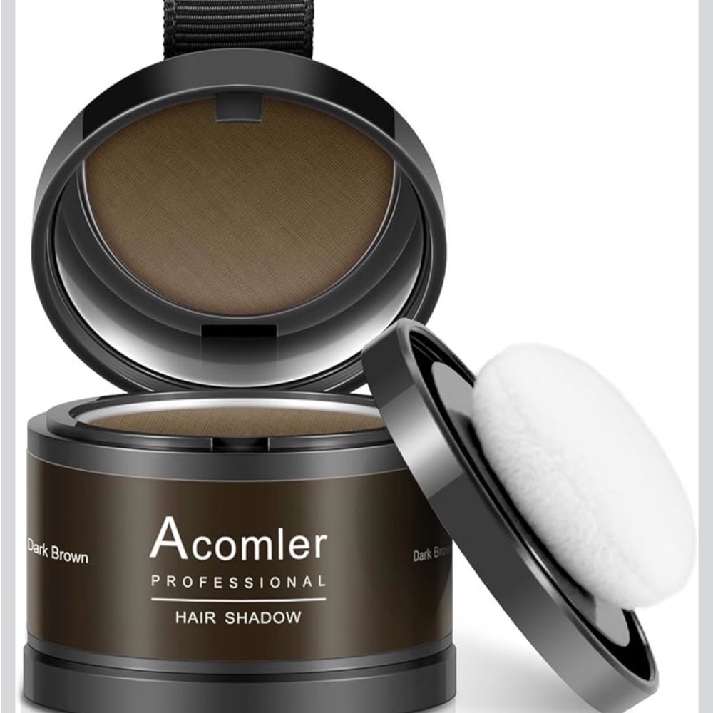 Acomler Professional Hair Shadow in Dark Brown New in Box